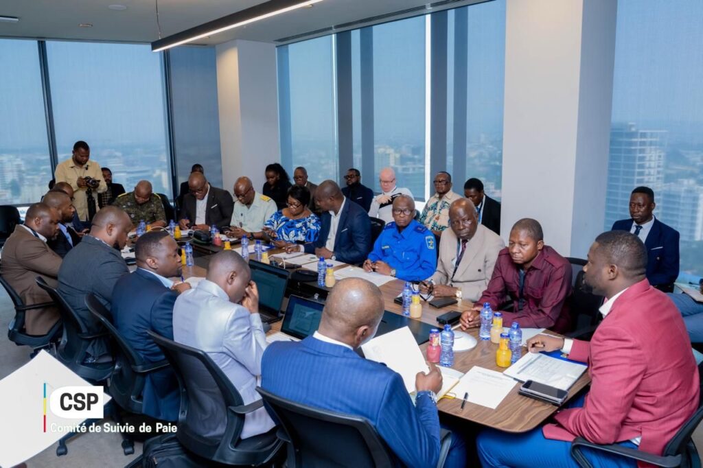 RDC : le Conseil de Suivi de la Paie confirme une exécution maîtrisée du calendrier salarial de mai 2026