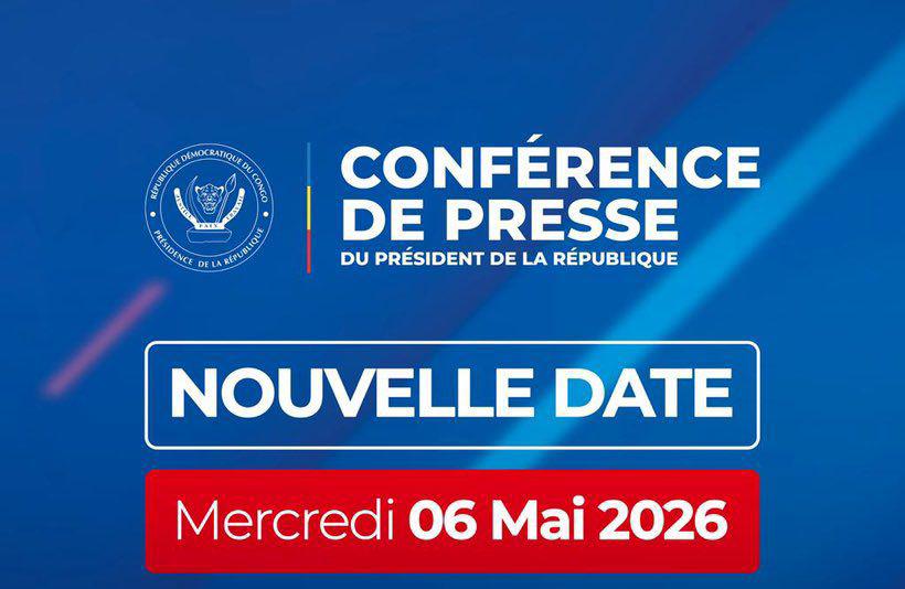 Félix Tshisekedi face à la presse ce mercredi 6 mai : une prise de parole attendue sur les dossiers sensibles du moment