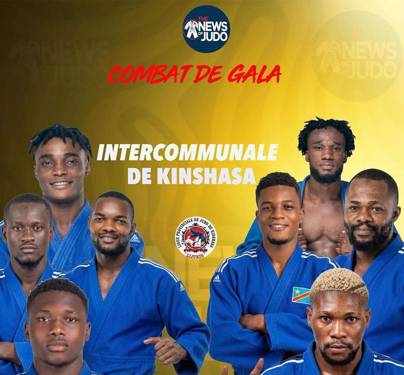 Kinshasa célèbre le judo : le Stade Tata Raphaël prêt pour une journée de combats explosifs