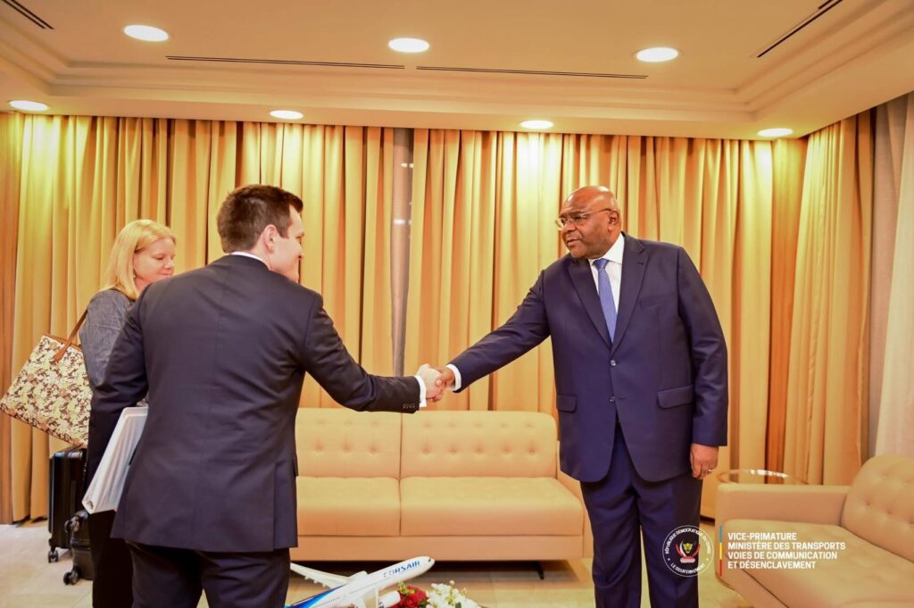 RDC : Jean-Pierre Bemba échange avec le Trésor américain sur des projets de transport et de désenclavement