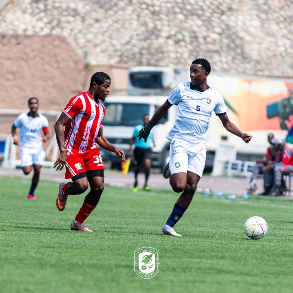 Linafoot /Play-offs : les Aigles du Congo s’emparent des commandes après un succès éclatant face à Céleste FC