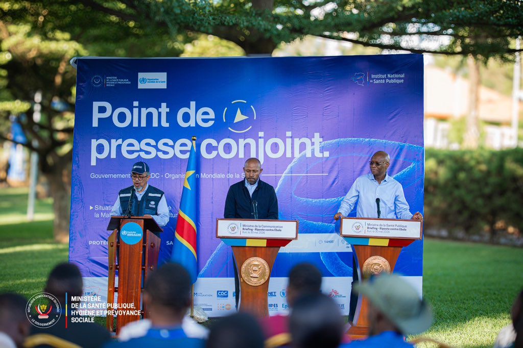 17ᵉ épidémie d’Ebola : la RDC et l’OMS intensifient la lutte pour briser la chaîne de transmission