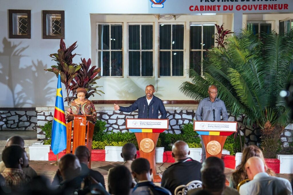 Ebola en RDC : 896 cas, 232 décès et 78 guérisons, le gouvernement dresse le bilan de 30 jours de riposte