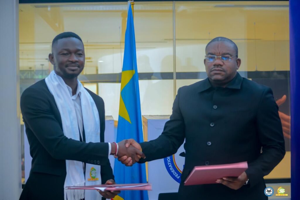 Kinshasa : la FNJEC et la FEJECI scellent un partenariat stratégique et lancent la Confédération africaine des jeunes entrepreneurs