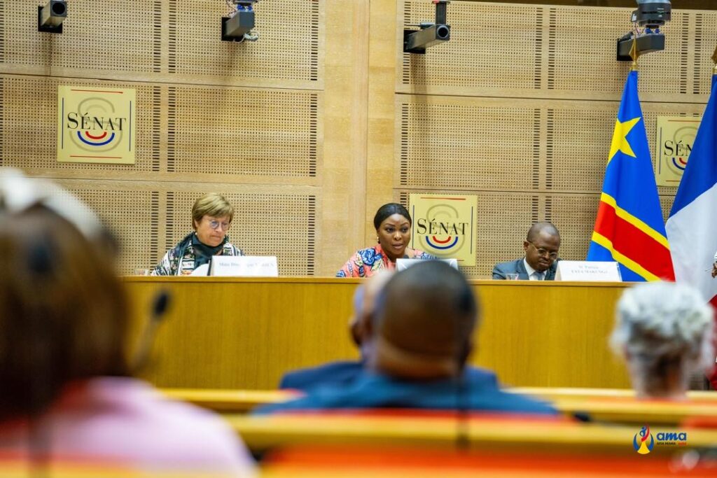 Au Sénat français, la CNDH renforce le plaidoyer pour une meilleure protection des survivantes des violences sexuelles en RDC