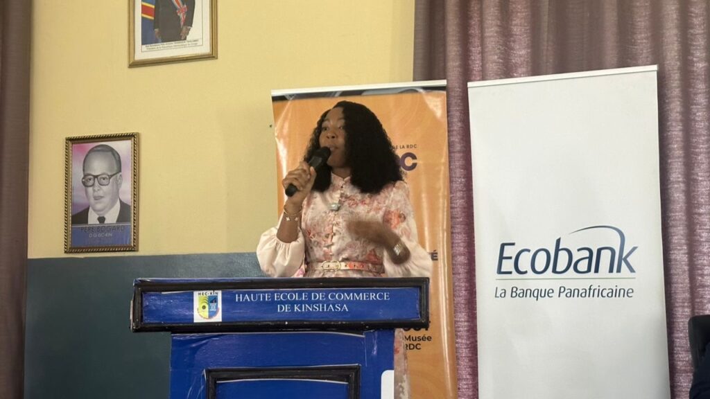 EXPUNRDC à la HEC : Sharon Rose Kapinga appelle les étudiants à bâtir l’économie de demain