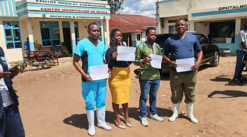 Riposte contre Ebola : 4 patients guéris à Bunia, la confiance renaît