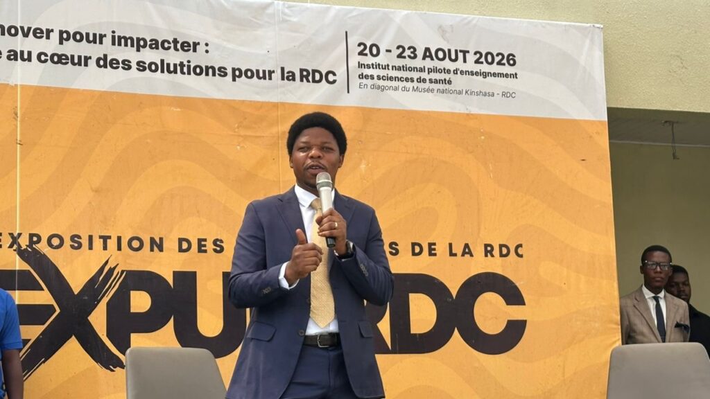 EXPUNRDC à l’INBTP : le DG Cédric Tshibangu appelle les étudiants à devenir des bâtisseurs de solutions