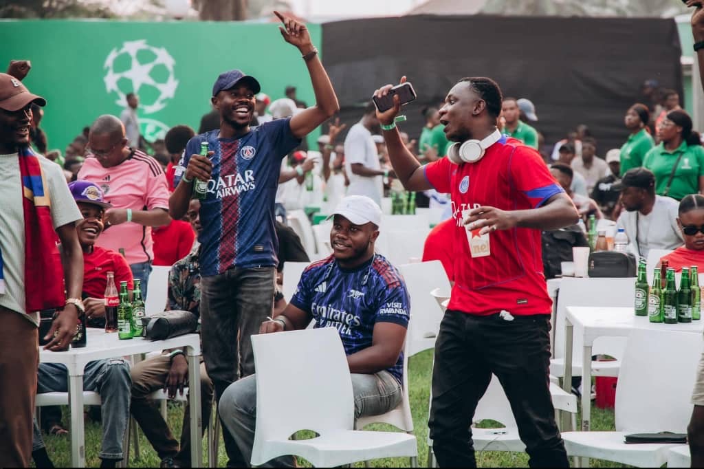 Ligue des Champions : Kinshasa a célébré la deuxième étoile du PSG avec Heineken à l’Académie des Beaux-Arts