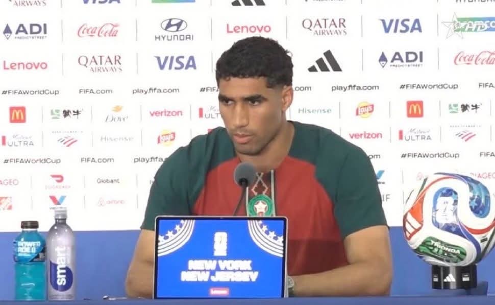 « On nous appelle les Brésiliens d’Afrique », lance Achraf Hakimi avant le choc mondial face au Brésil