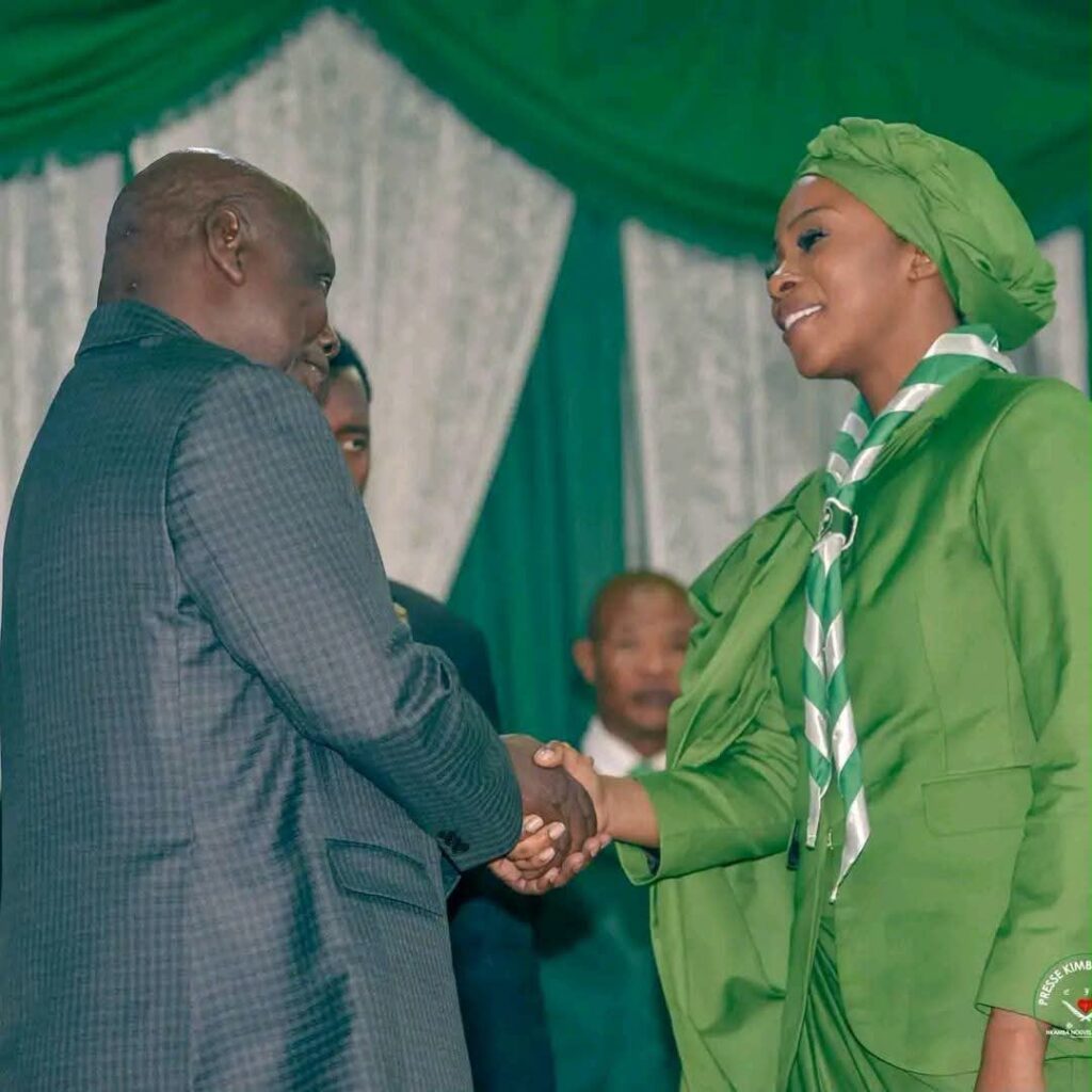RDC : Grâce Kutino prend part à la Journée internationale de la jeunesse kimbanguiste à Nkamba