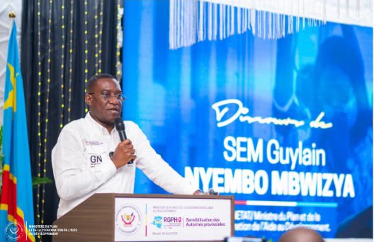 RGPH-2 : à Matadi, Guylain Nyembo affirme que les données démographiques sont la clé du développement des provinces