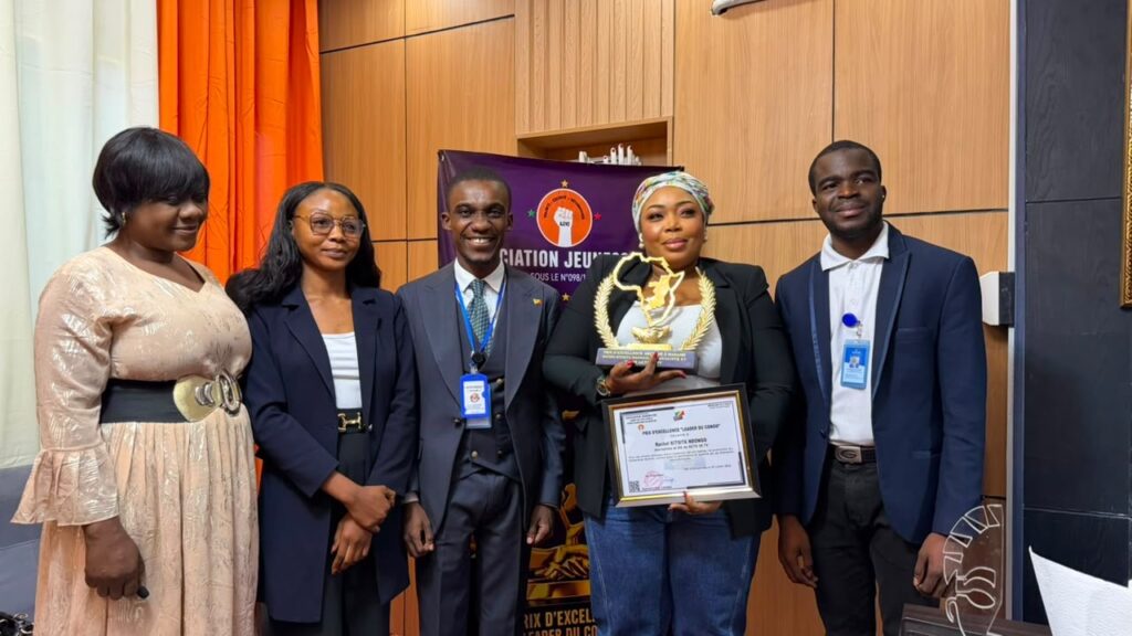 Brazzaville-Kinshasa : Rachel Kitsita distinguée par le Prix d’Excellence Leader du Congo