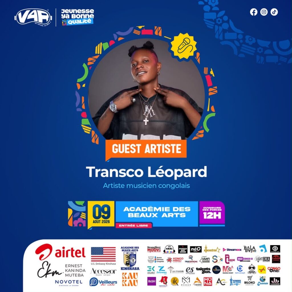 Kinshasa : Transco Leopard apportera son énergie musicale à la grande rencontre du VAR4 dédiée à la jeunesse numérique