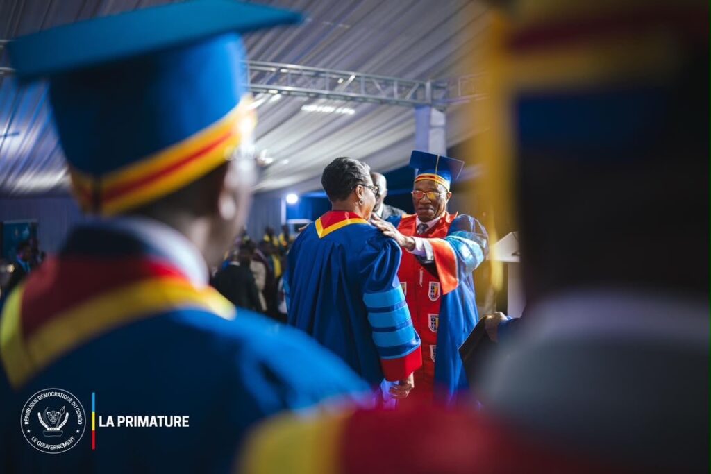 Kinshasa : l’UNIKIN honore Judith Suminwa d’un Doctorat Honoris Causa et salue son leadership à la tête du Gouvernement