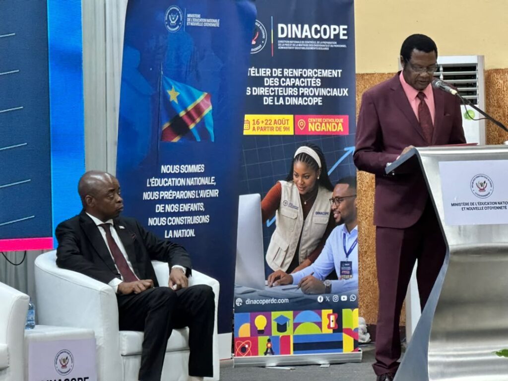 « Six sur dix dossiers qui remontent régulièrement à mon niveau sont liés à la DINACOPE » : Juvénal Sanga interpelle les responsables