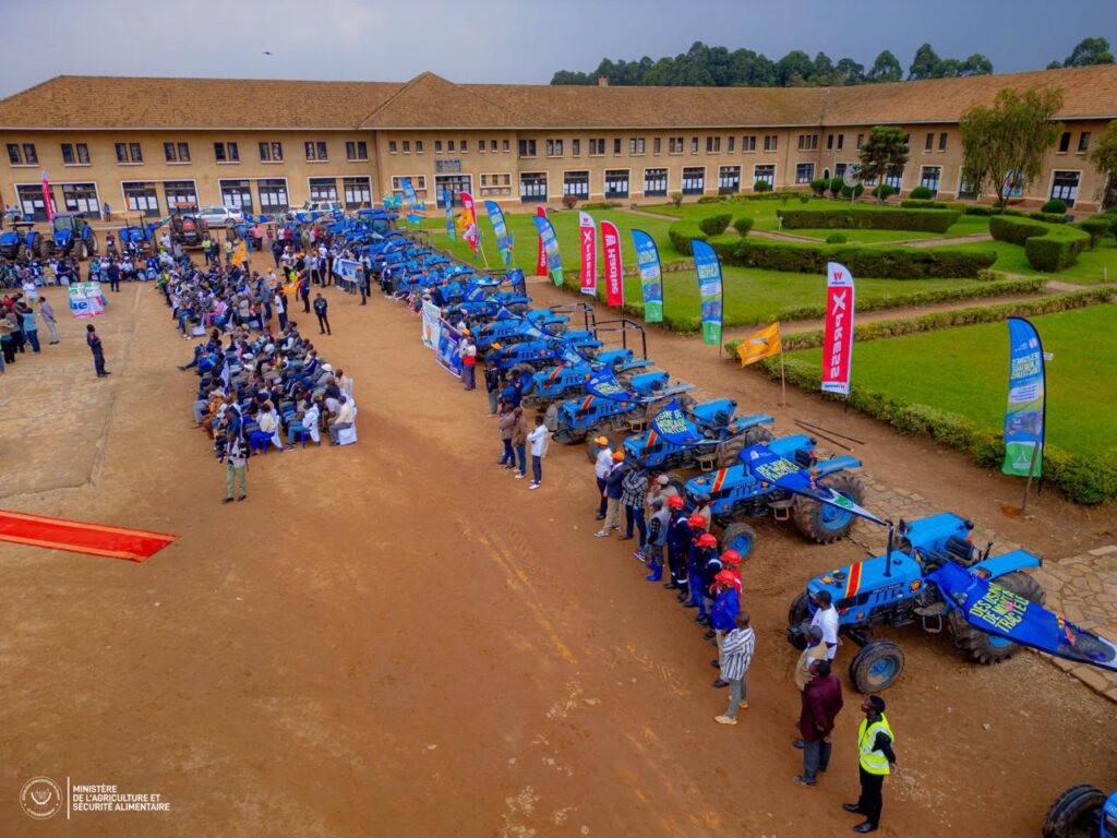 Nord-Kivu : 34 tracteurs, une usine de montage et 1 500 engins annoncés pour accélérer la révolution agricole