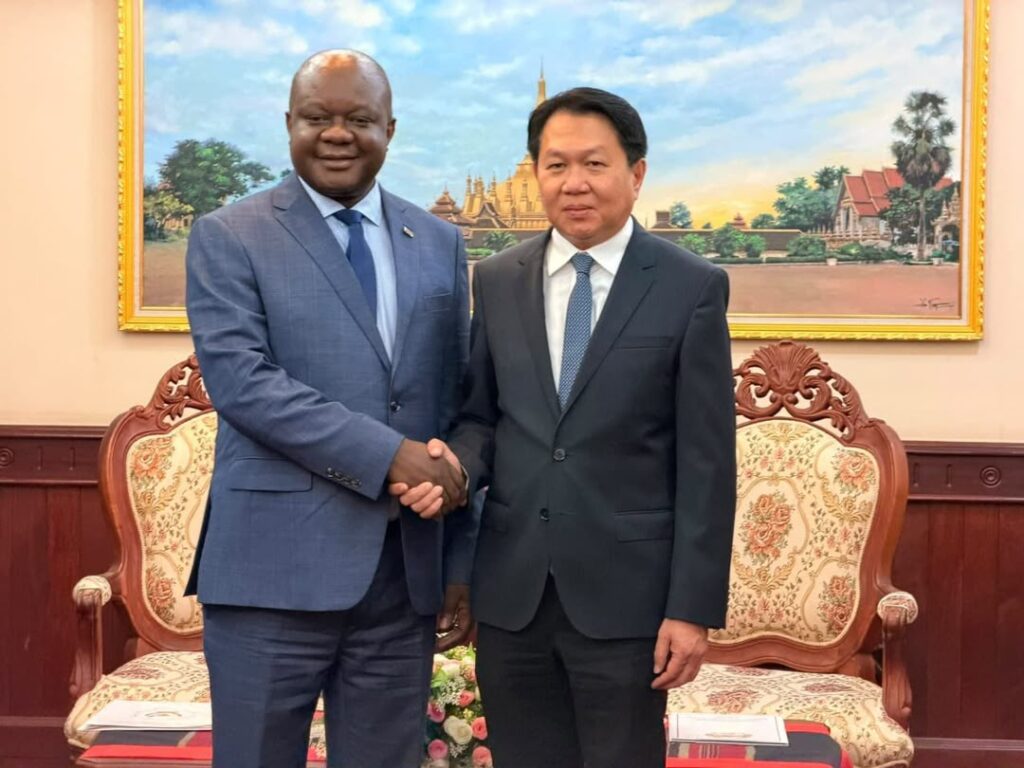 OIF : la RDC sollicite le soutien du Laos à la candidature de Juliana Amato Lumumba