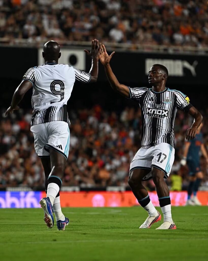 Pré-saison 2026 : Yoane Wissa frappe deux fois et offre la victoire à Newcastle face à Valence