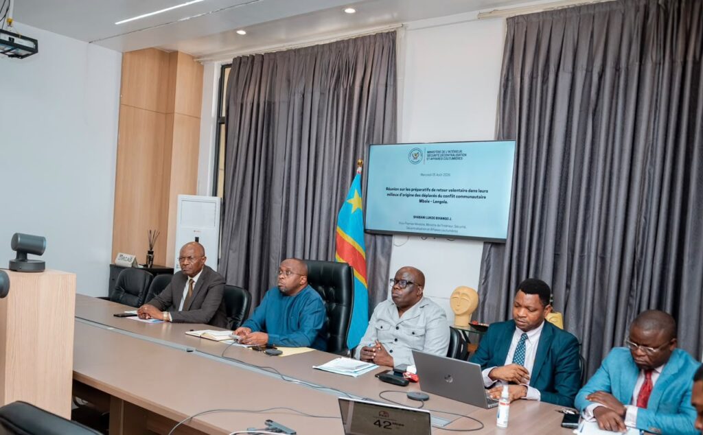 Tshopo : le Gouvernement prépare le retour progressif des déplacés du conflit Mbole-Lengola à Kisangani