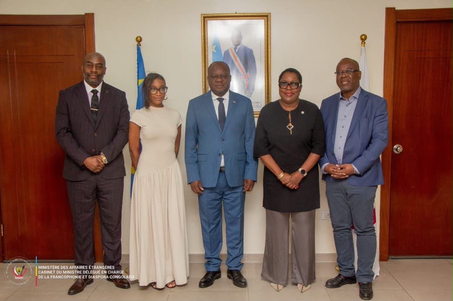 RDC : Crispin Mbadu renforce le dialogue avec le CEFOCK pour mieux mobiliser la diaspora autour du rayonnement de la diaspora et du plaidoyer pour Juliana Lumumba à l’OIF