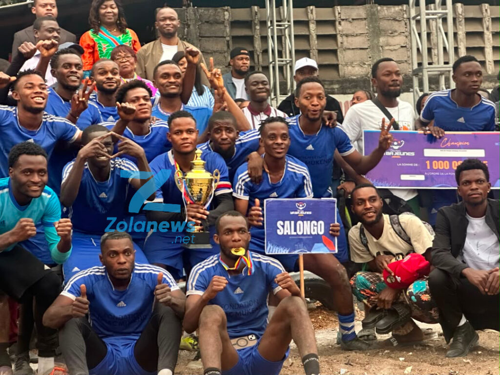 Limete : Salongo entre dans l’histoire et remporte la première édition du « Tournoi Ya Ba Jeunes »