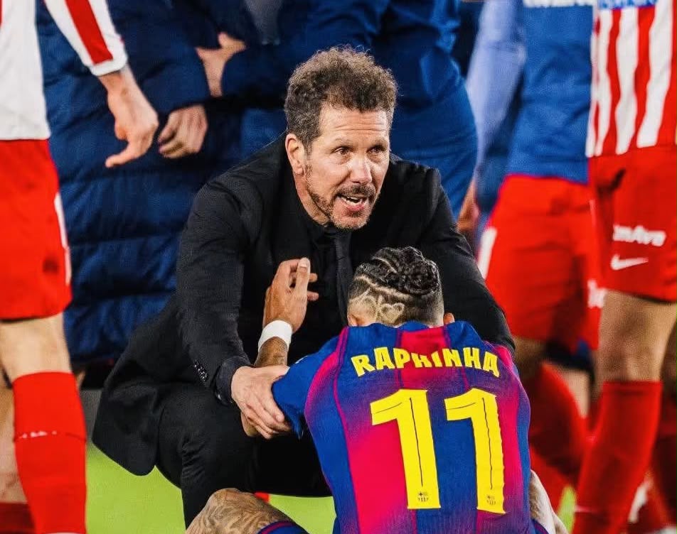 Liga : Diego Simeone encense le Barça, « la meilleure équipe actuellement »