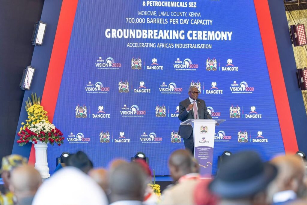Kenya : Aliko Dangote au cœur d’un projet de raffinerie de 16 milliards de dollars