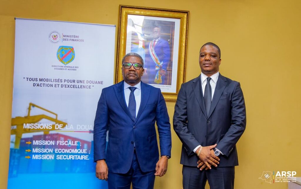 RDC : l’ARSP et la DGDA s’allient pour renforcer les avantages des entreprises congolaises