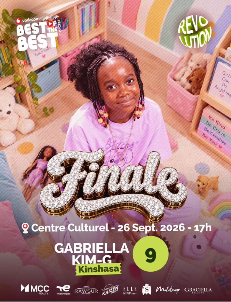 Vodacom Best of the Best Révolution 2026 : Gabriella Kimwanga, une aventure qui se poursuit jusqu’en finale