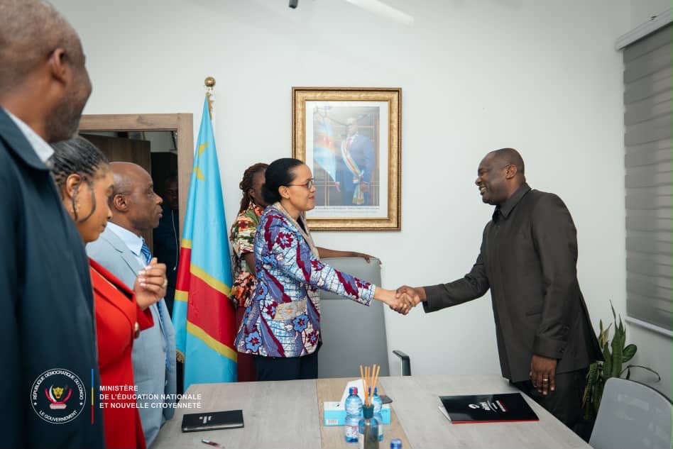 RDC : Raïssa Malu et Airtel RDC avancent sur la transformation numérique de l’éducation