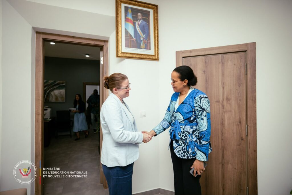 RDC–Royaume-Uni : Raïssa Malu échange avec la nouvelle ambassadrice britannique sur l’avenir de l’éducation