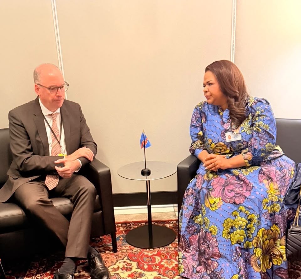 RDC–Allemagne : Thérèse Kayikwamba mise sur les investissements et la transformation locale des minerais