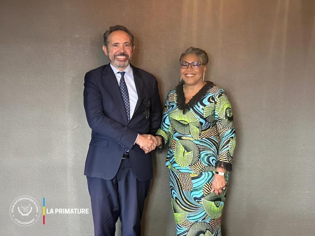 RDC–UE : Judith Suminwa insiste sur un accès humanitaire sûr et continu dans l’Est