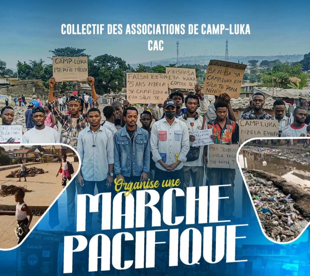 Camp Luka : le CAC annonce une marche pacifique pour porter les préoccupations de la population