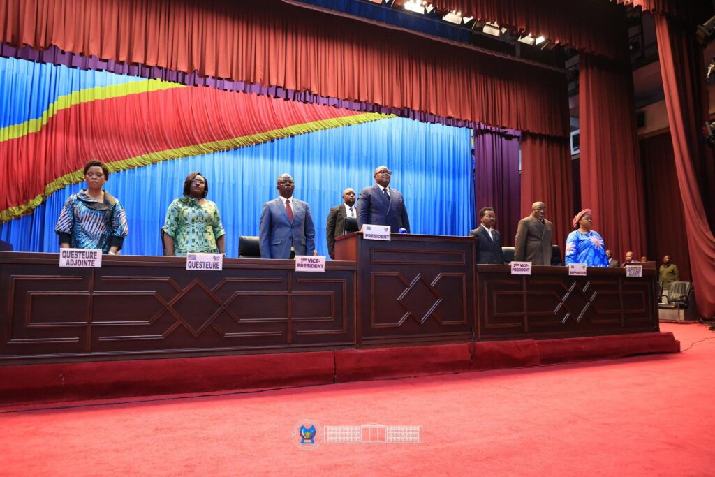 RDC : dialogue national et bilan parlementaire au cœur du discours d’Aimé Boji