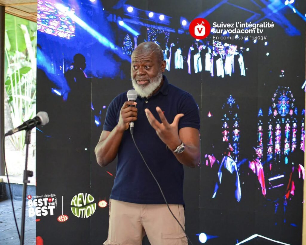 Vodacom Best of the Best Révolution 2026 : Manassé Mbala, la voix des coulisses de la compétition