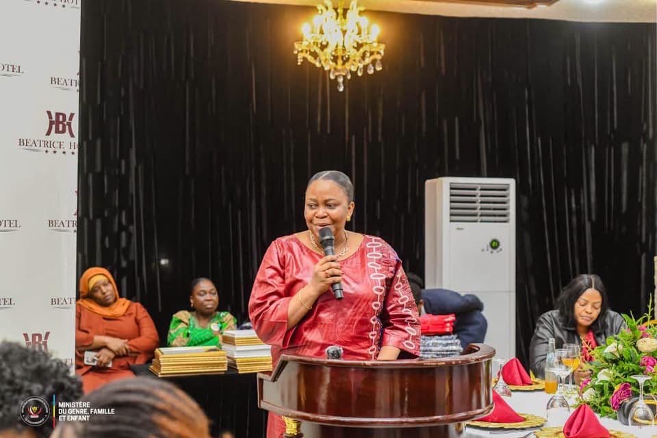 FIEF-RDC : Micheline Ombae met les femmes au défi de concrétiser huit recommandations pour le leadership féminin et la paix