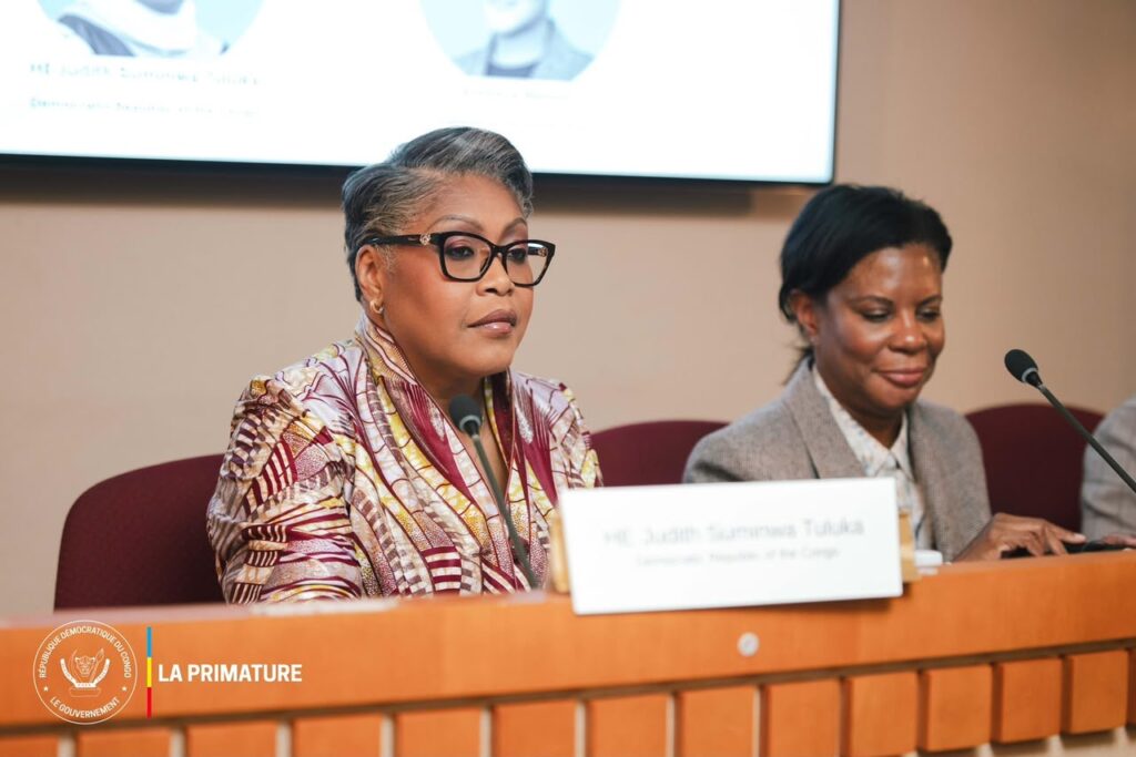 ONU : Judith Suminwa veut repositionner la RDC dans la nouvelle bataille mondiale des ressources et de l’IA