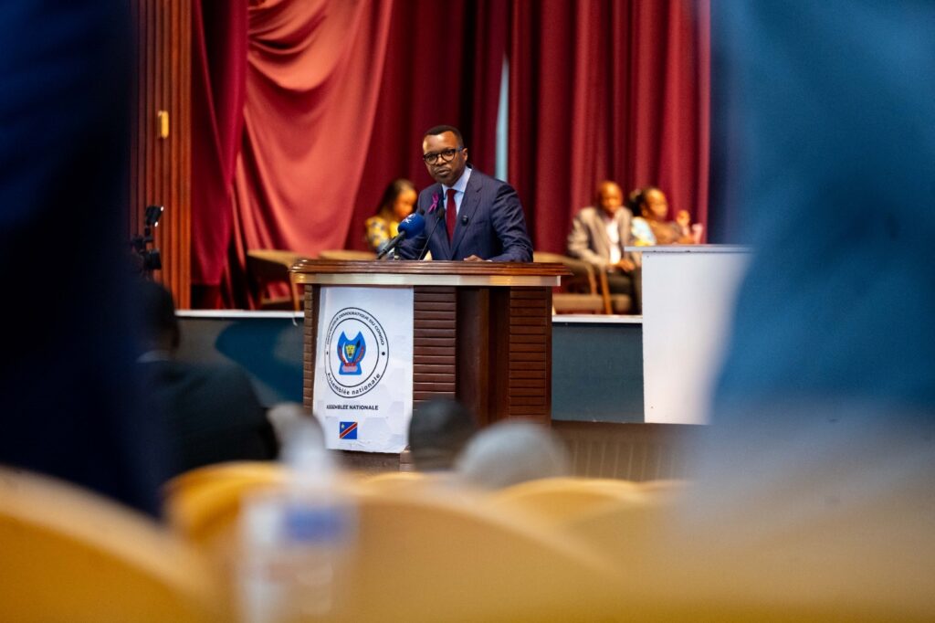 Assemblée nationale : Thierry Mulumba défend la Loi Mpandanjila pour récupérer 80 % de la valeur des minerais