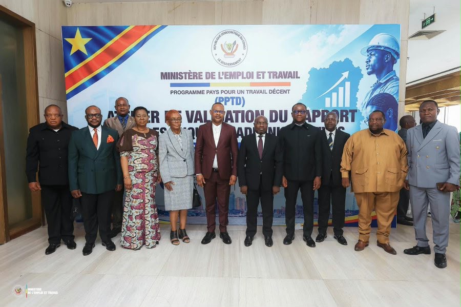 RDC : le gouvernement évalue les emplois créés entre 2019 et 2025 pour mesurer leur impact sur les travailleurs