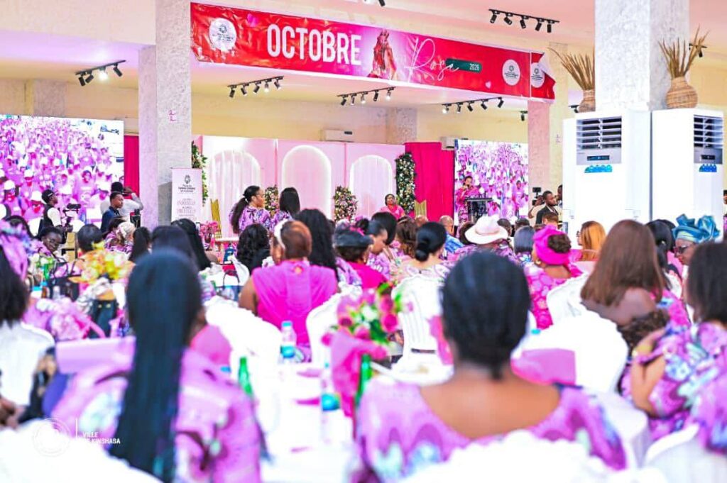 Octobre Rose : le RFSI sensibilise 1 000 femmes au dépistage du cancer du sein à Kinshasa