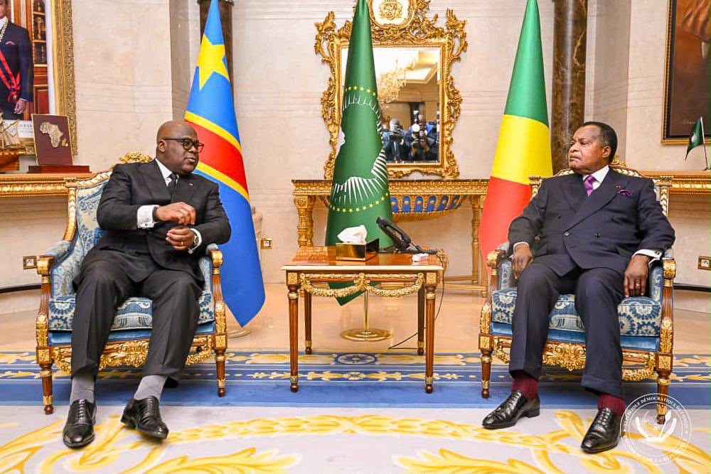 Brazzaville : Tshisekedi et Sassou Nguesso misent sur l’apaisement après l’incident de Makotipoko