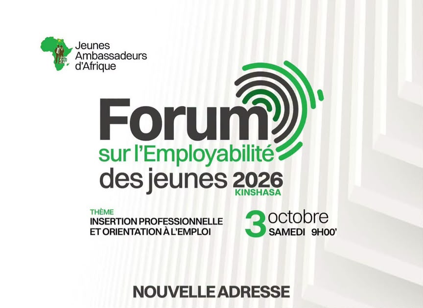 Kinshasa : le Forum sur l’Employabilité des Jeunes annoncé pour le 3 octobre autour de l’insertion professionnelle