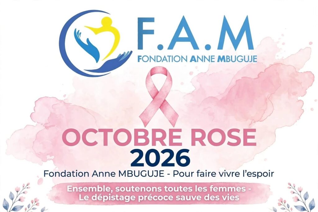 Octobre Rose 2026 : la Fondation Anne Mbuguje brise le tabou autour du cancer du sein