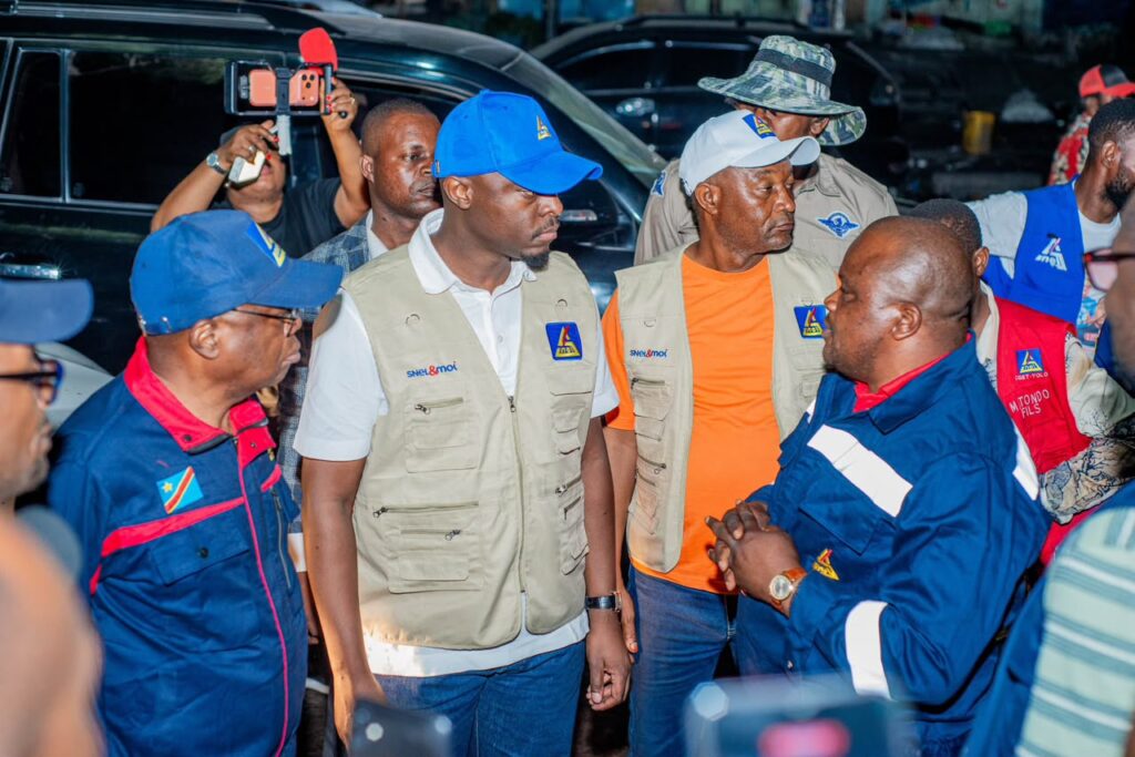 Kinshasa : Teddy Lwamba descend sur le terrain face aux difficultés persistantes de la desserte électrique