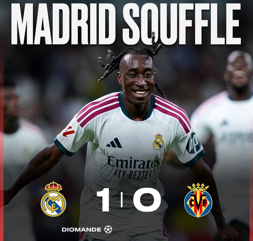 Liga espagnole : le Real Madrid s’impose face à Villarreal malgré l’expulsion de Vinícius Jr