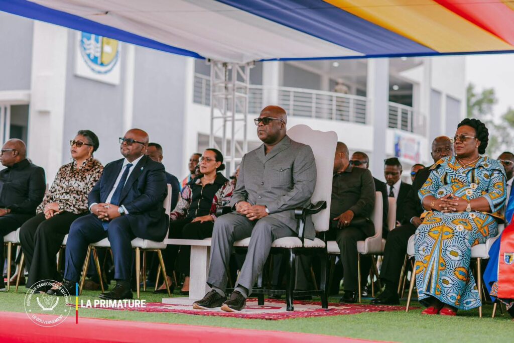 RDC : Tshisekedi remet trois ouvrages à l’UPN, 14 auditoires, 54 bureaux et 7 laboratoires livrés