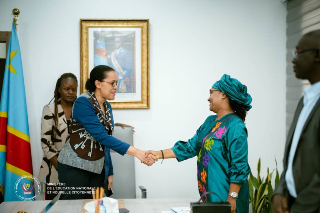 Éducation : la RDC et l’UNESCO renforcent leur coopération autour de la formation des enseignants