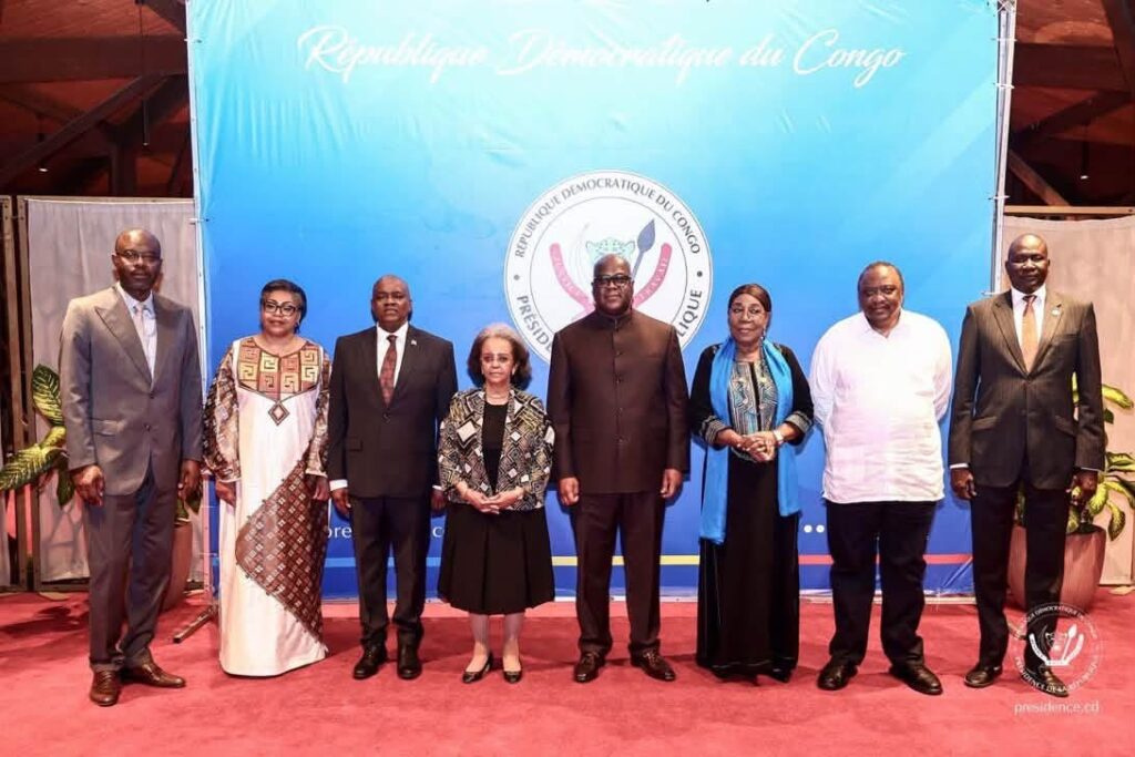 RDC : Félix Tshisekedi reçoit les facilitateurs de l’UA pour faire avancer les efforts de paix